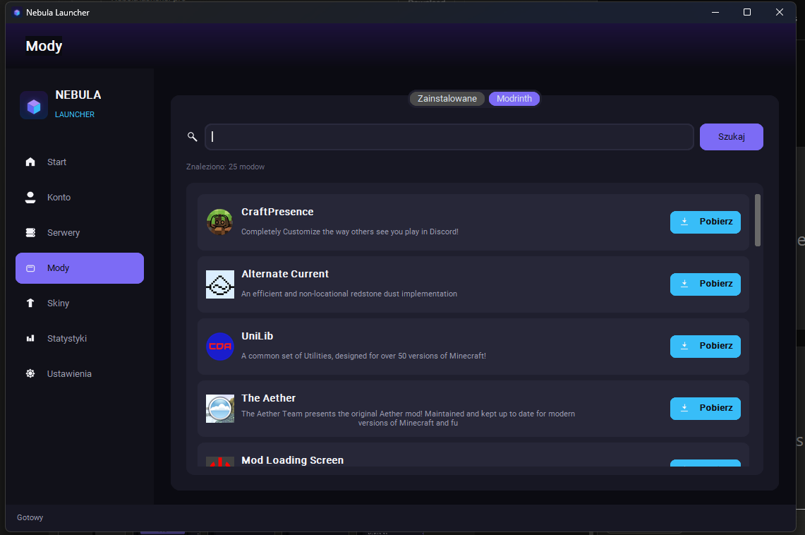 Mod Search