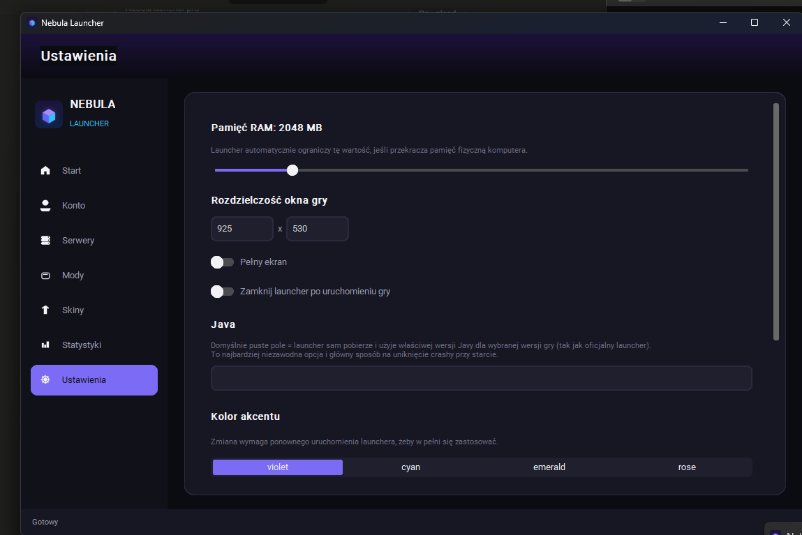 Settings & Configuration